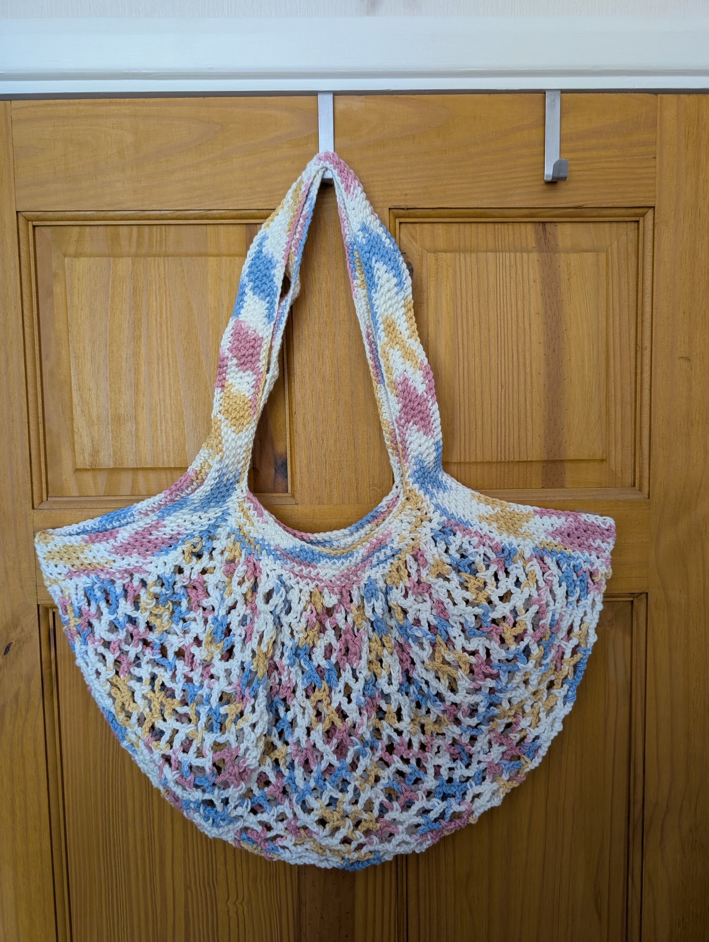 Crochet mesh market bag (large)