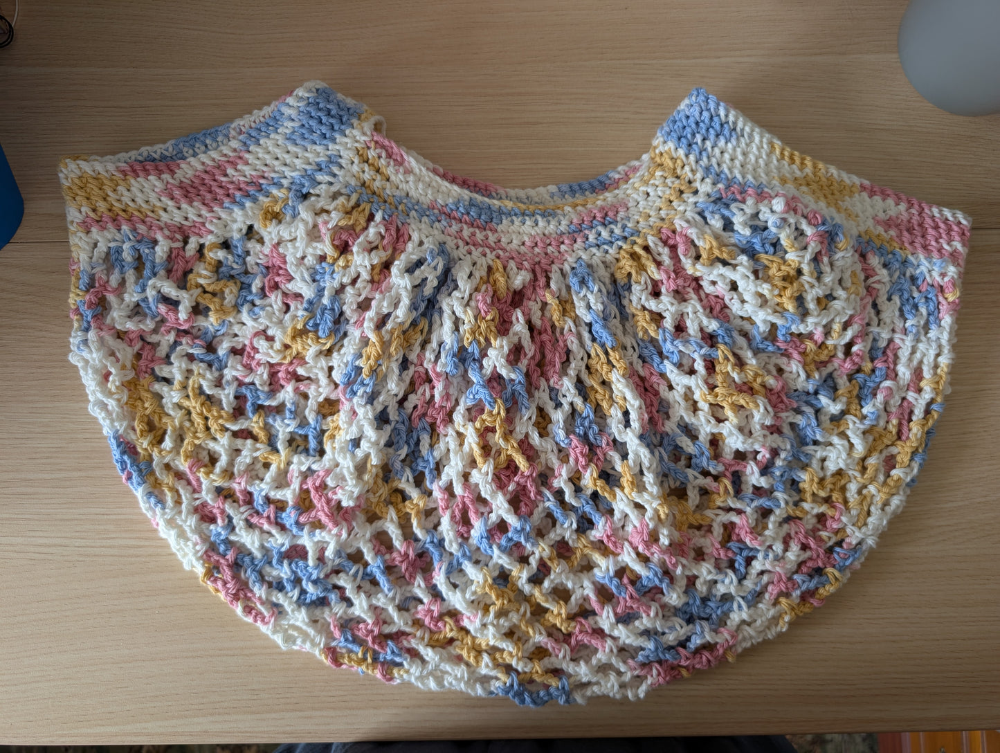 Crochet mesh market bag (large)