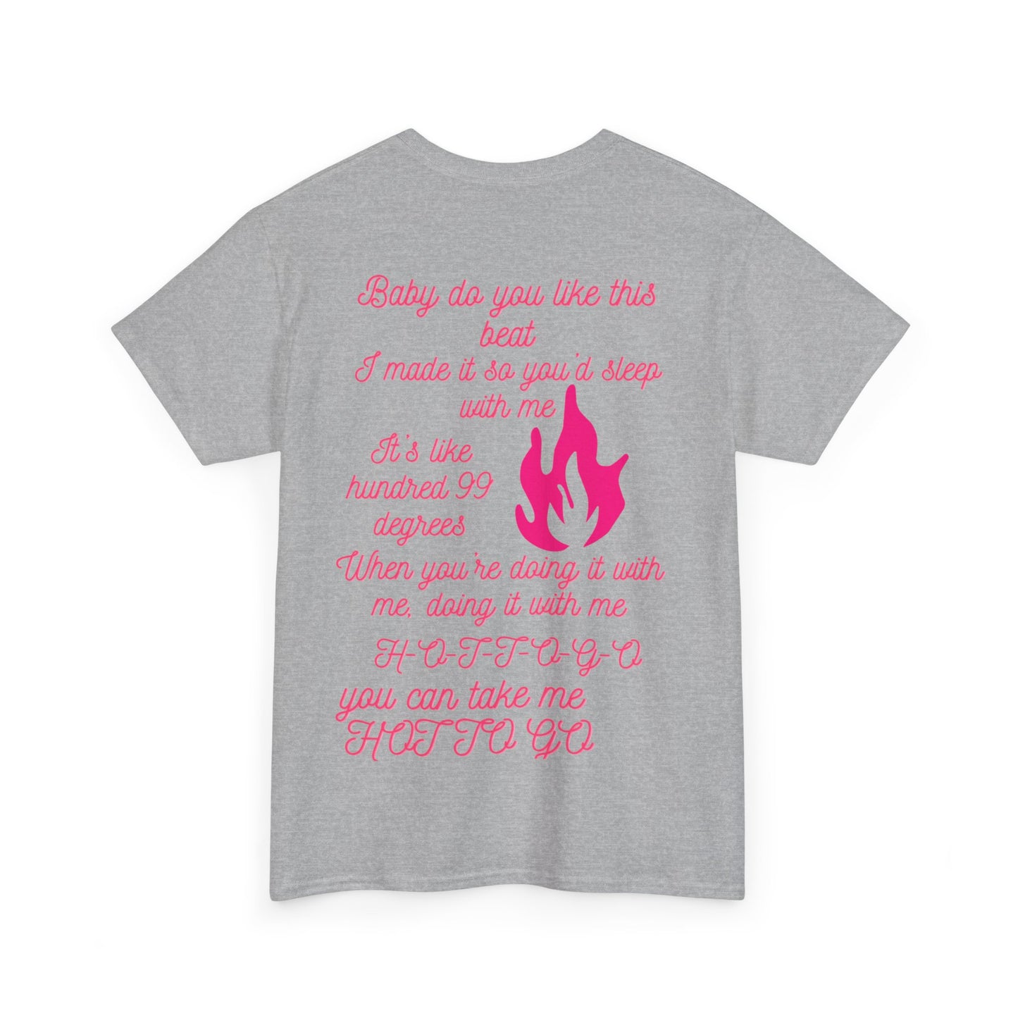 Fun Unisex Heavy Cotton Tee - 'Let’s Go Girls!' Graphic Shirt for Music Lovers