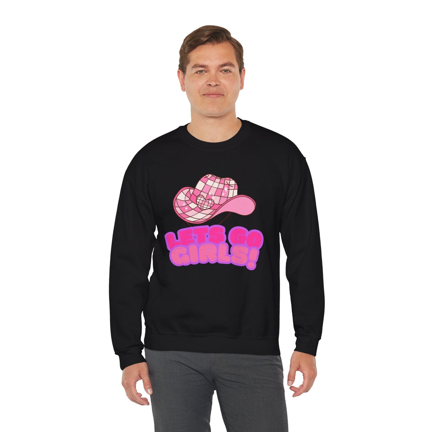 Let's Go Girls! Unisex Heavy Blend™ Crewneck Sweatshirt - Fun & Trendy Design