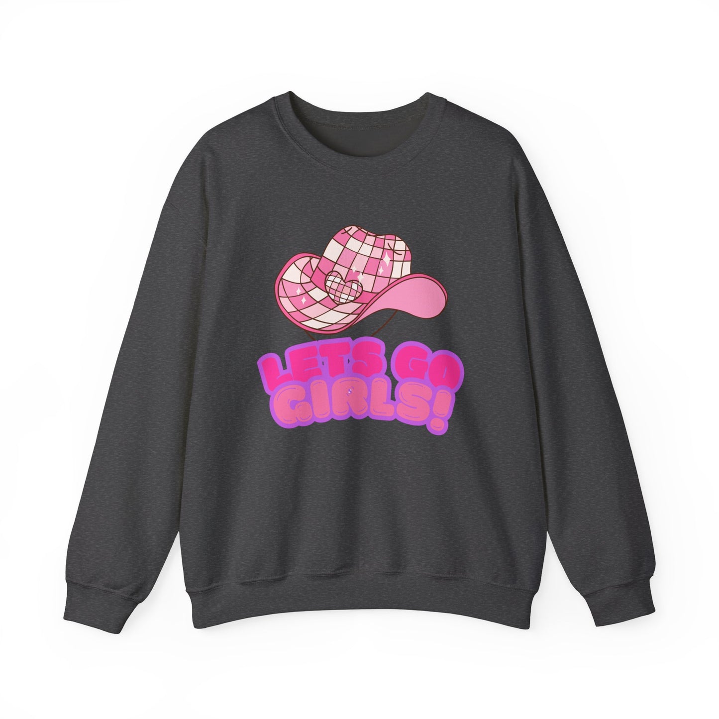 Let's Go Girls! Unisex Heavy Blend™ Crewneck Sweatshirt - Fun & Trendy Design