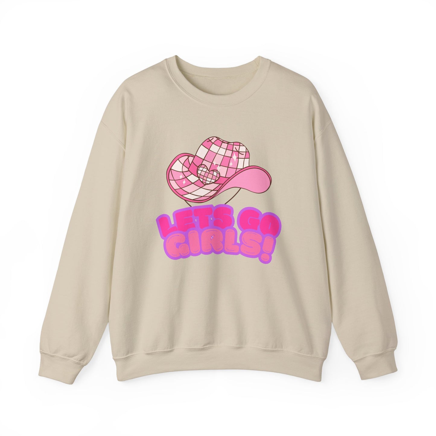 Let's Go Girls! Unisex Heavy Blend™ Crewneck Sweatshirt - Fun & Trendy Design