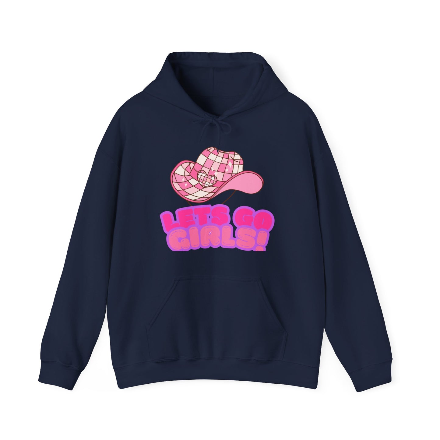 Lets Go Girls! Unisex Heavy Blend™ Hoodie – Cozy Support for Empowerment & Fun