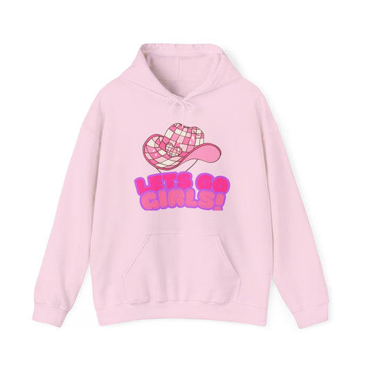 Lets Go Girls! Unisex Heavy Blend™ Hoodie – Cozy Support for Empowerment & Fun