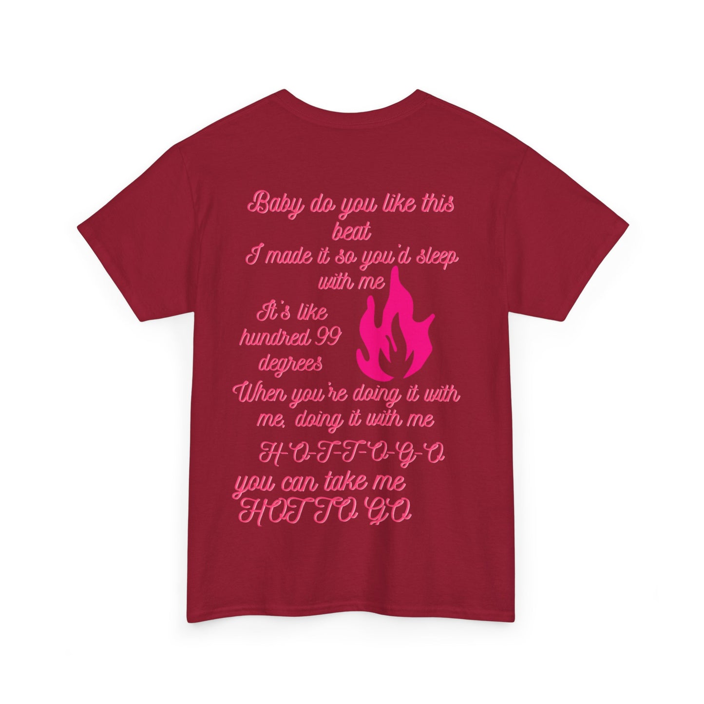 Fun Unisex Heavy Cotton Tee - 'Let’s Go Girls!' Graphic Shirt for Music Lovers