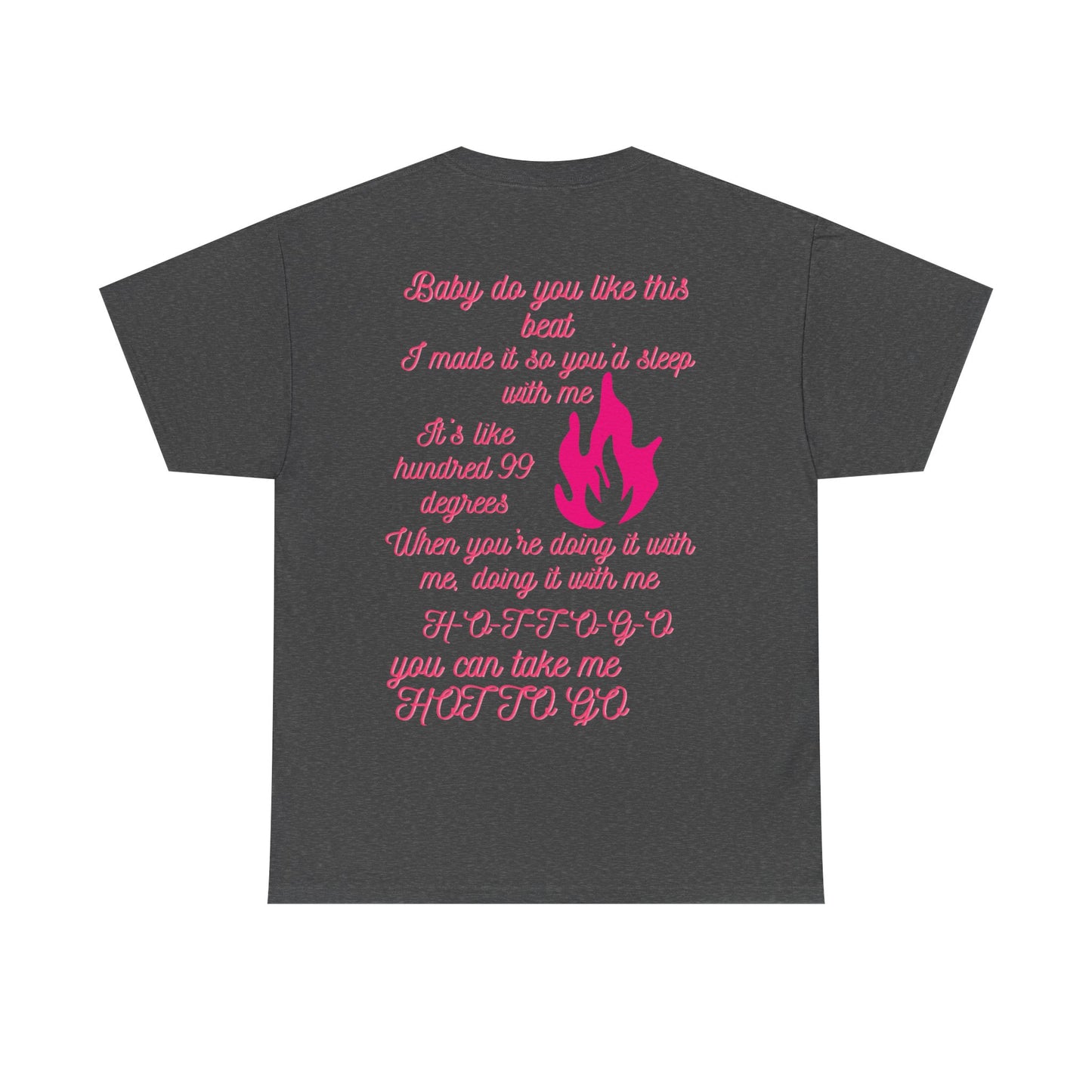 Fun Unisex Heavy Cotton Tee - 'Let’s Go Girls!' Graphic Shirt for Music Lovers