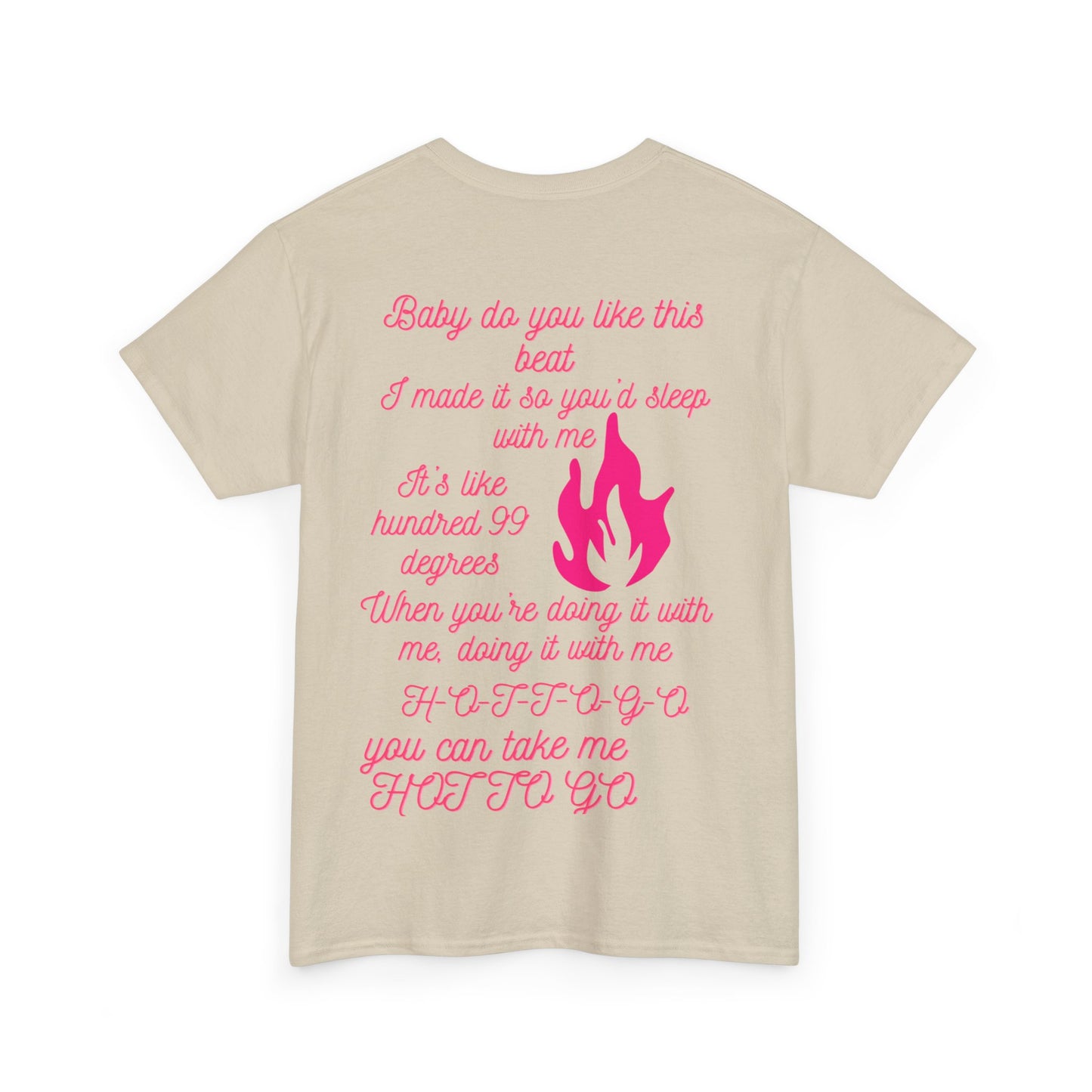 Fun Unisex Heavy Cotton Tee - 'Let’s Go Girls!' Graphic Shirt for Music Lovers