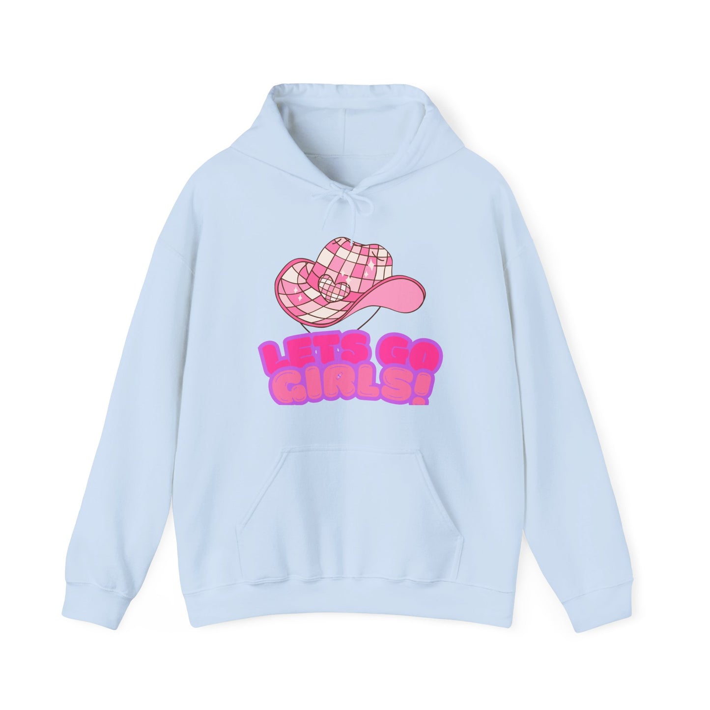 Lets Go Girls! Unisex Heavy Blend™ Hoodie – Cozy Support for Empowerment & Fun