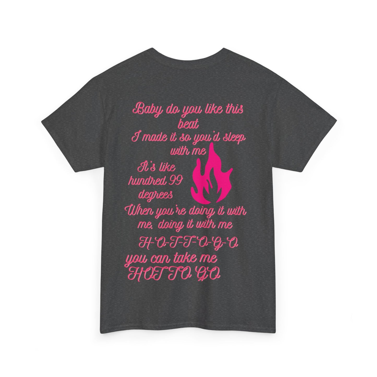 Fun Unisex Heavy Cotton Tee - 'Let’s Go Girls!' Graphic Shirt for Music Lovers