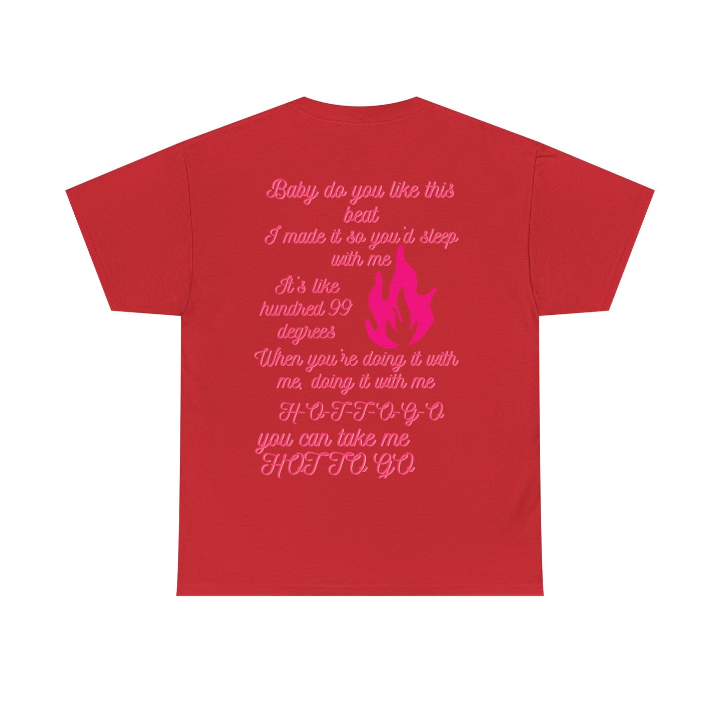 Fun Unisex Heavy Cotton Tee - 'Let’s Go Girls!' Graphic Shirt for Music Lovers