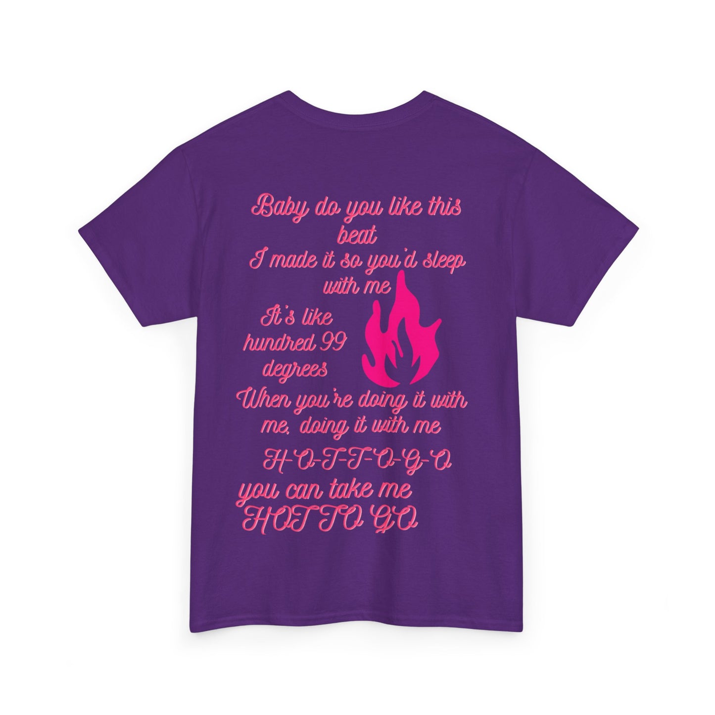 Fun Unisex Heavy Cotton Tee - 'Let’s Go Girls!' Graphic Shirt for Music Lovers