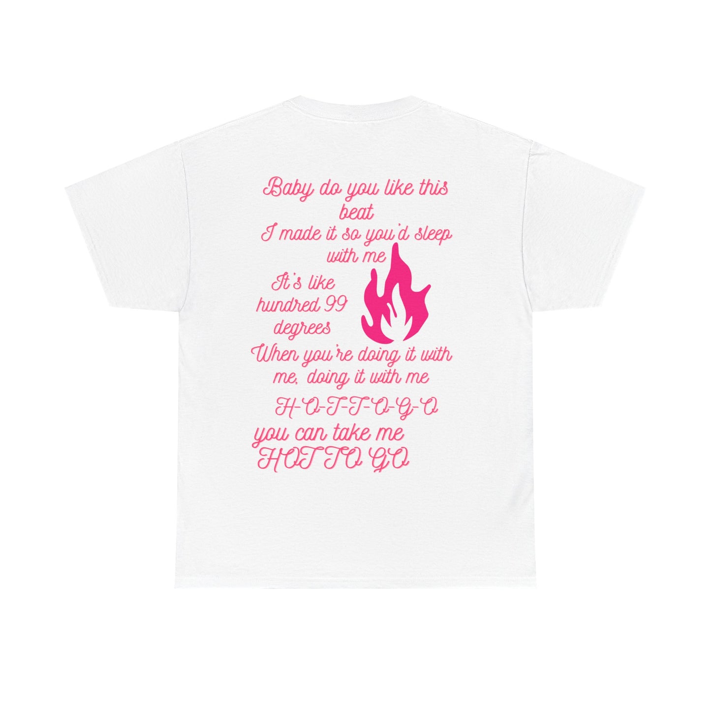 Fun Unisex Heavy Cotton Tee - 'Let’s Go Girls!' Graphic Shirt for Music Lovers