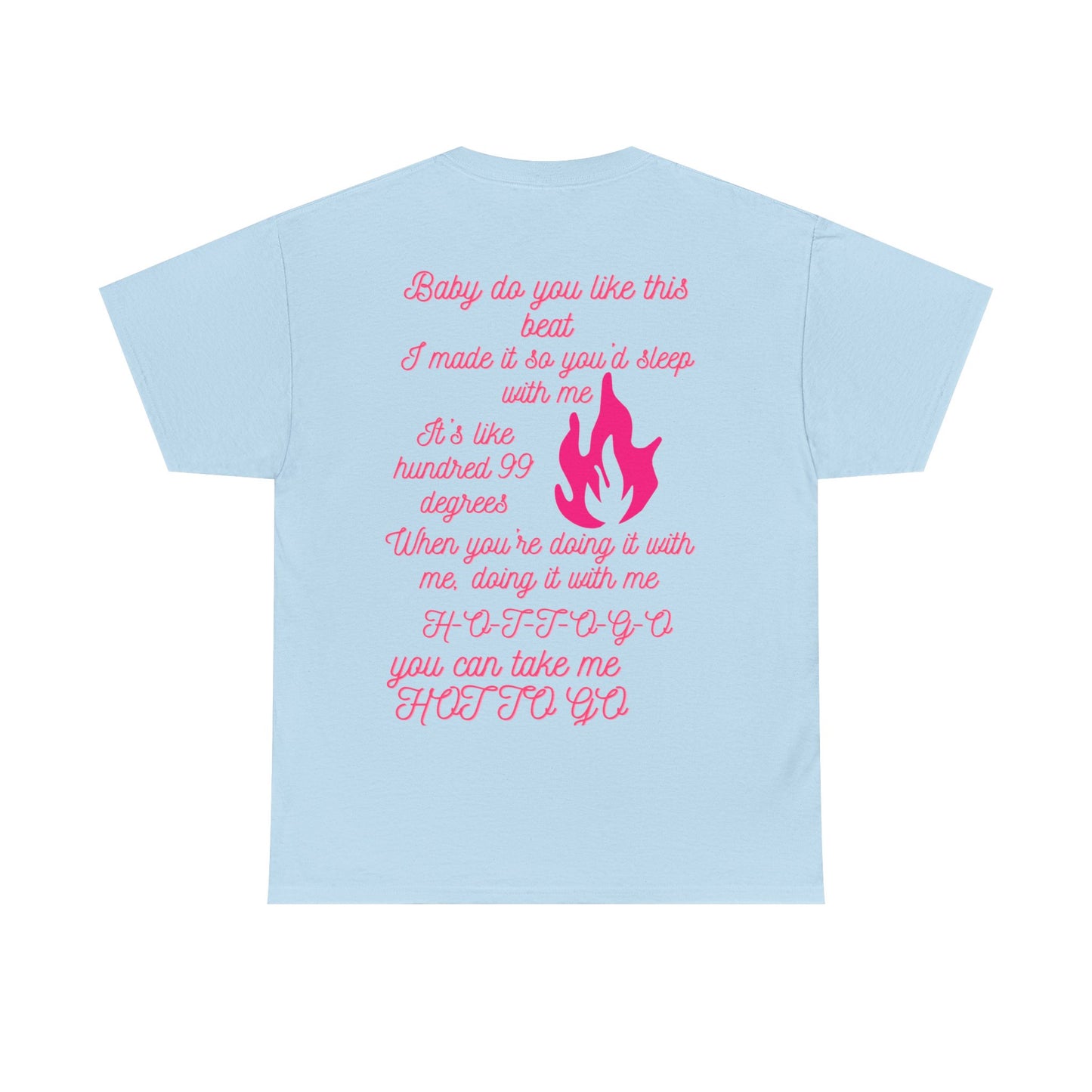 Fun Unisex Heavy Cotton Tee - 'Let’s Go Girls!' Graphic Shirt for Music Lovers