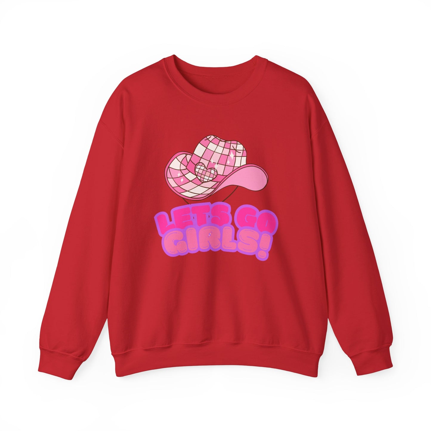 Let's Go Girls! Unisex Heavy Blend™ Crewneck Sweatshirt - Fun & Trendy Design