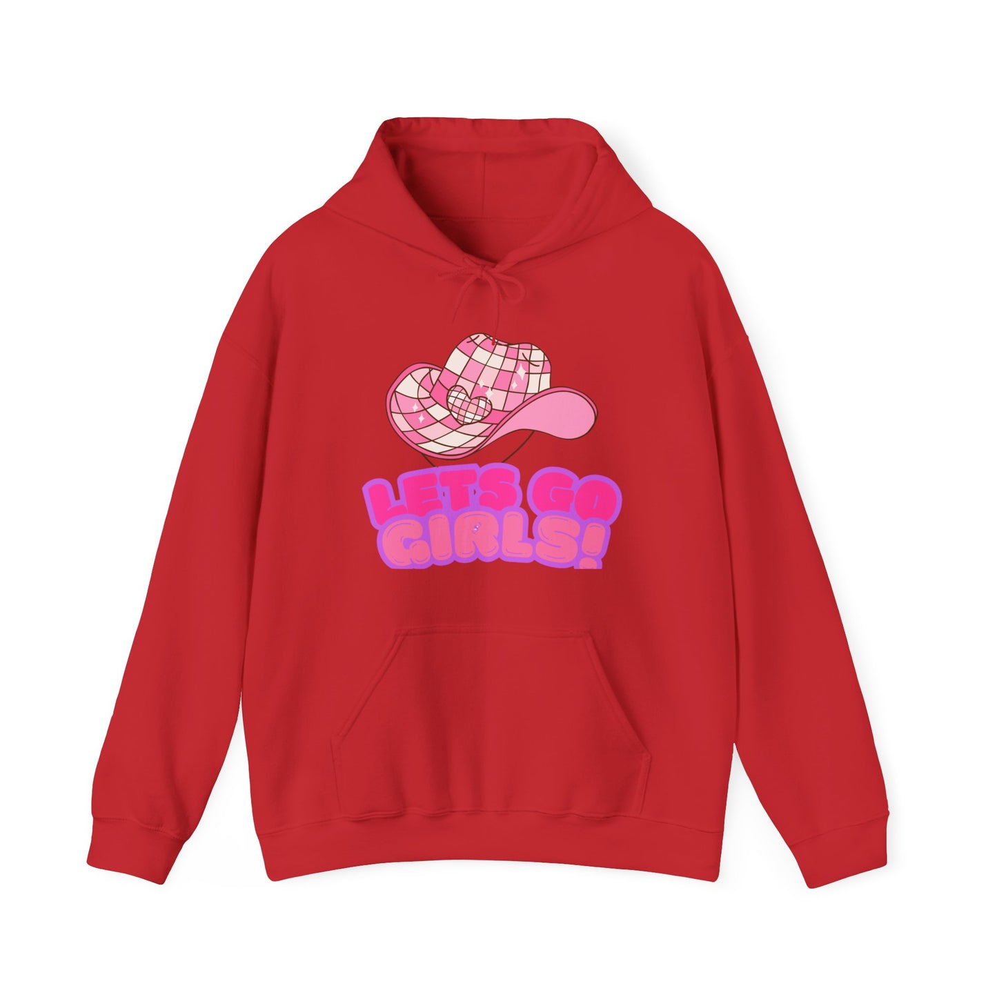 Lets Go Girls! Unisex Heavy Blend™ Hoodie – Cozy Support for Empowerment & Fun