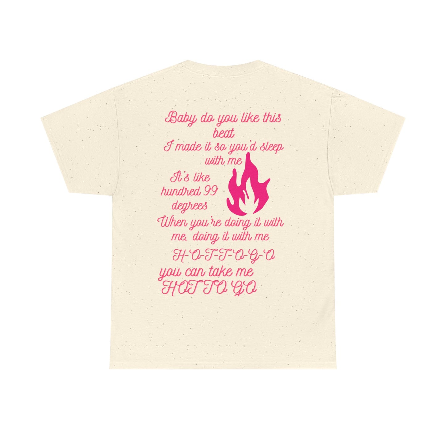 Fun Unisex Heavy Cotton Tee - 'Let’s Go Girls!' Graphic Shirt for Music Lovers