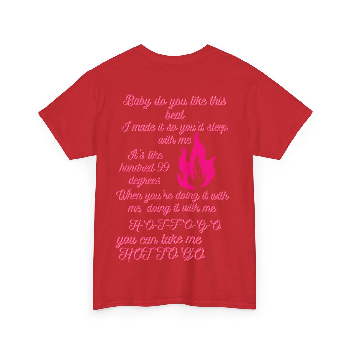 Fun Unisex Heavy Cotton Tee - 'Let’s Go Girls!' Graphic Shirt for Music Lovers