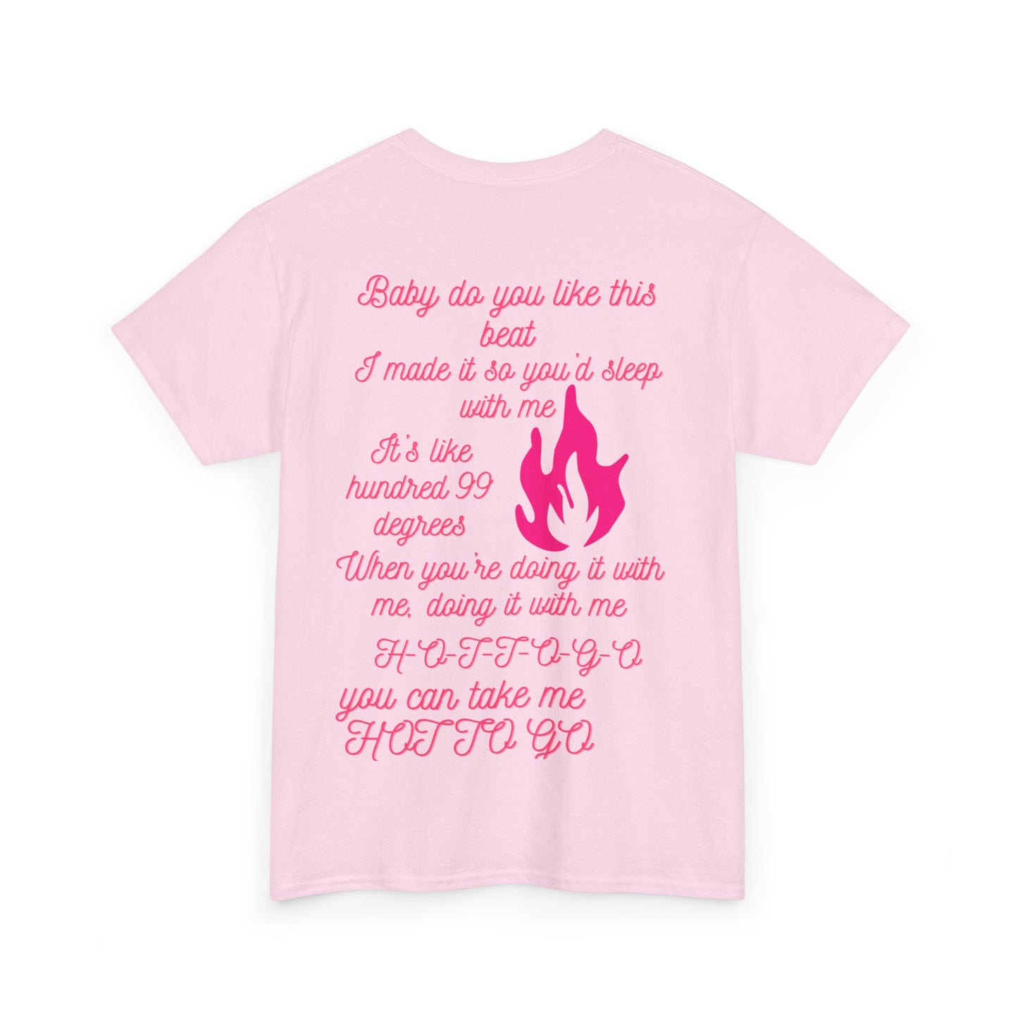 Fun Unisex Heavy Cotton Tee - 'Let’s Go Girls!' Graphic Shirt for Music Lovers