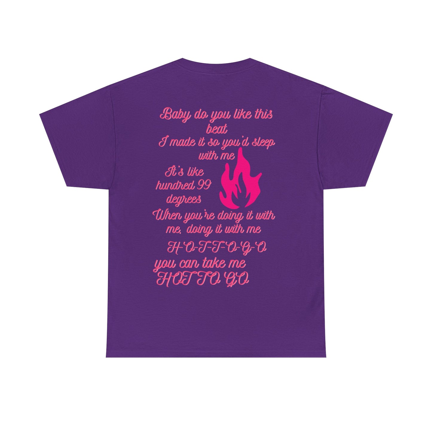 Fun Unisex Heavy Cotton Tee - 'Let’s Go Girls!' Graphic Shirt for Music Lovers