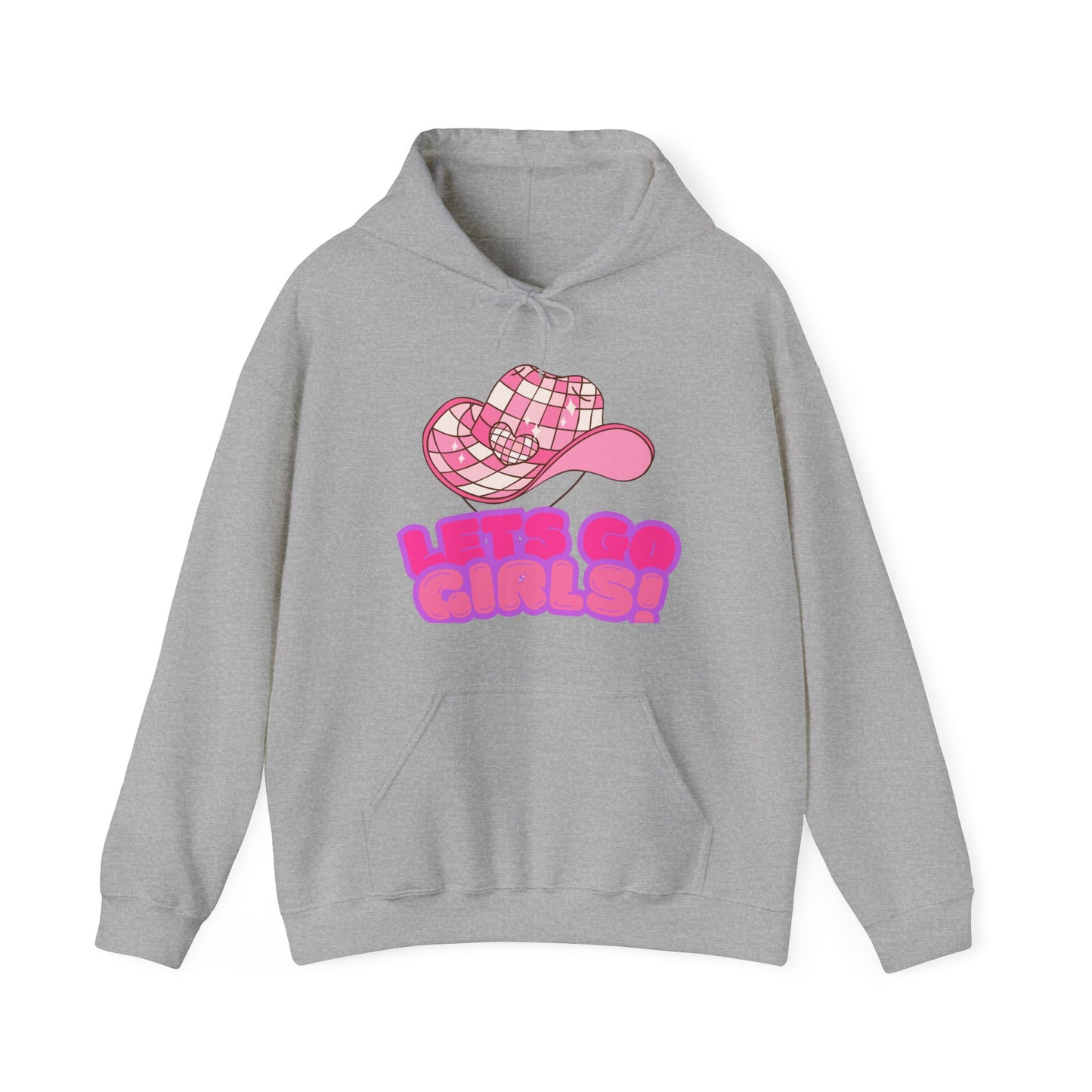 Lets Go Girls! Unisex Heavy Blend™ Hoodie – Cozy Support for Empowerment & Fun