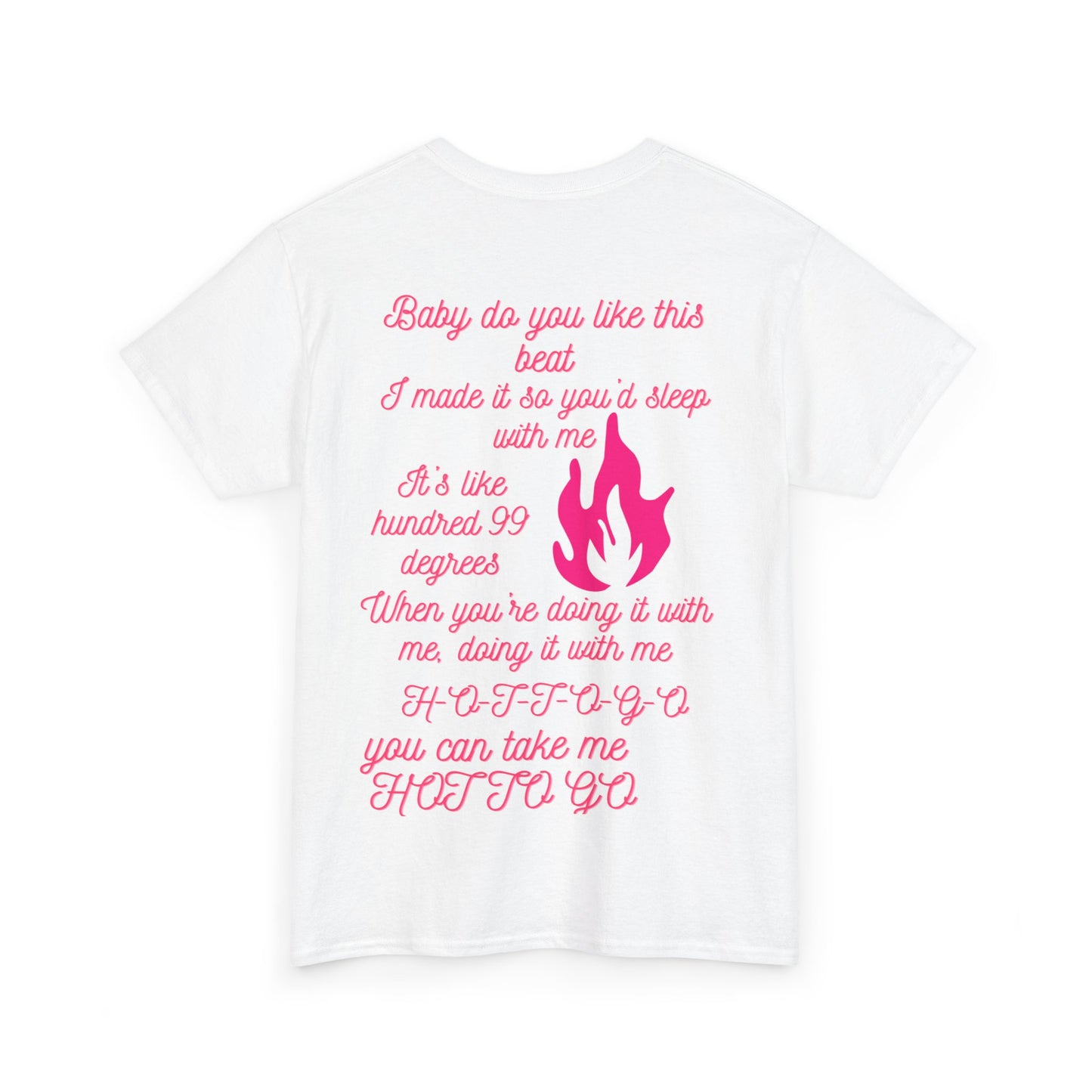 Fun Unisex Heavy Cotton Tee - 'Let’s Go Girls!' Graphic Shirt for Music Lovers