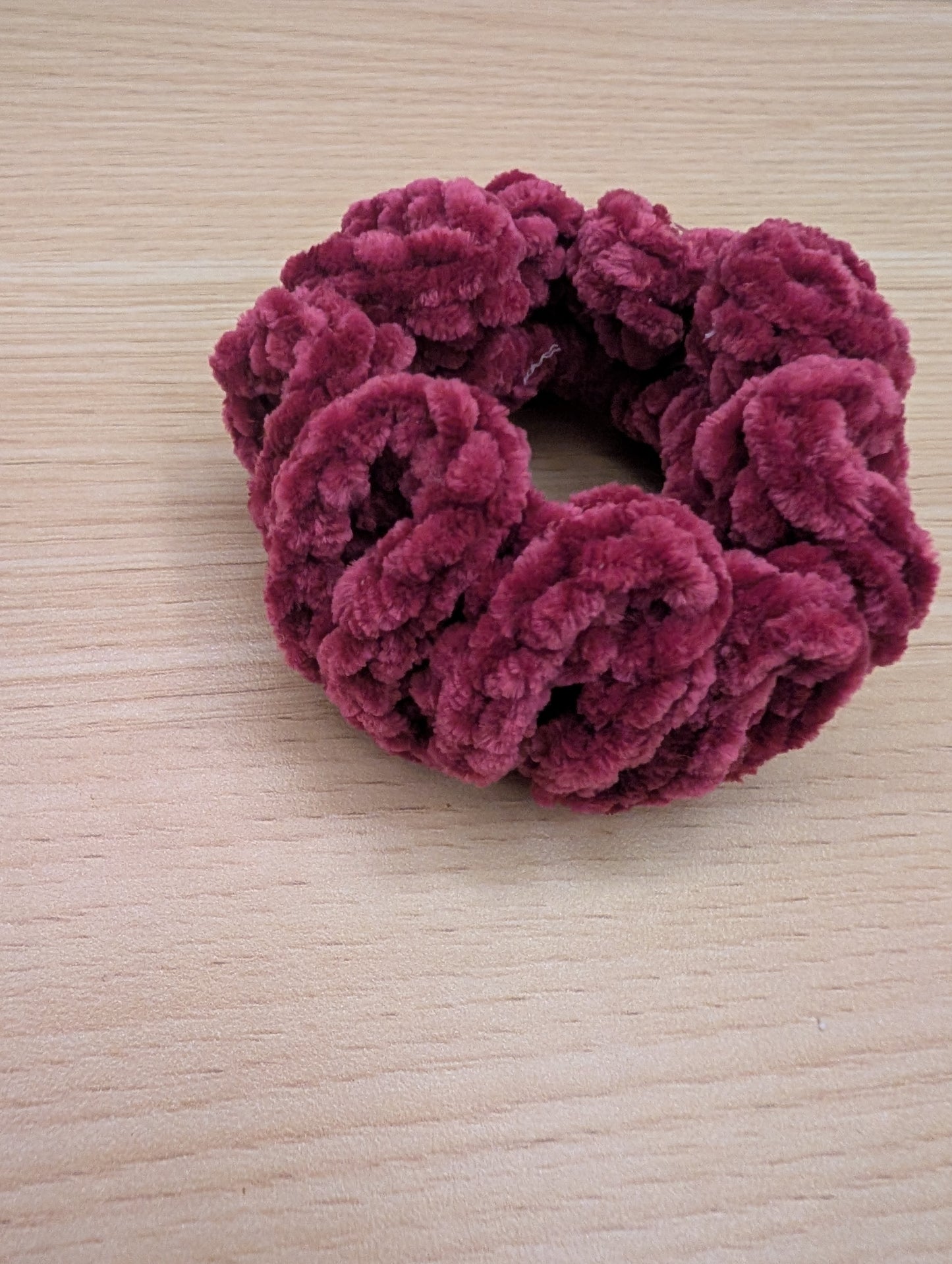 Orchid scrunchie