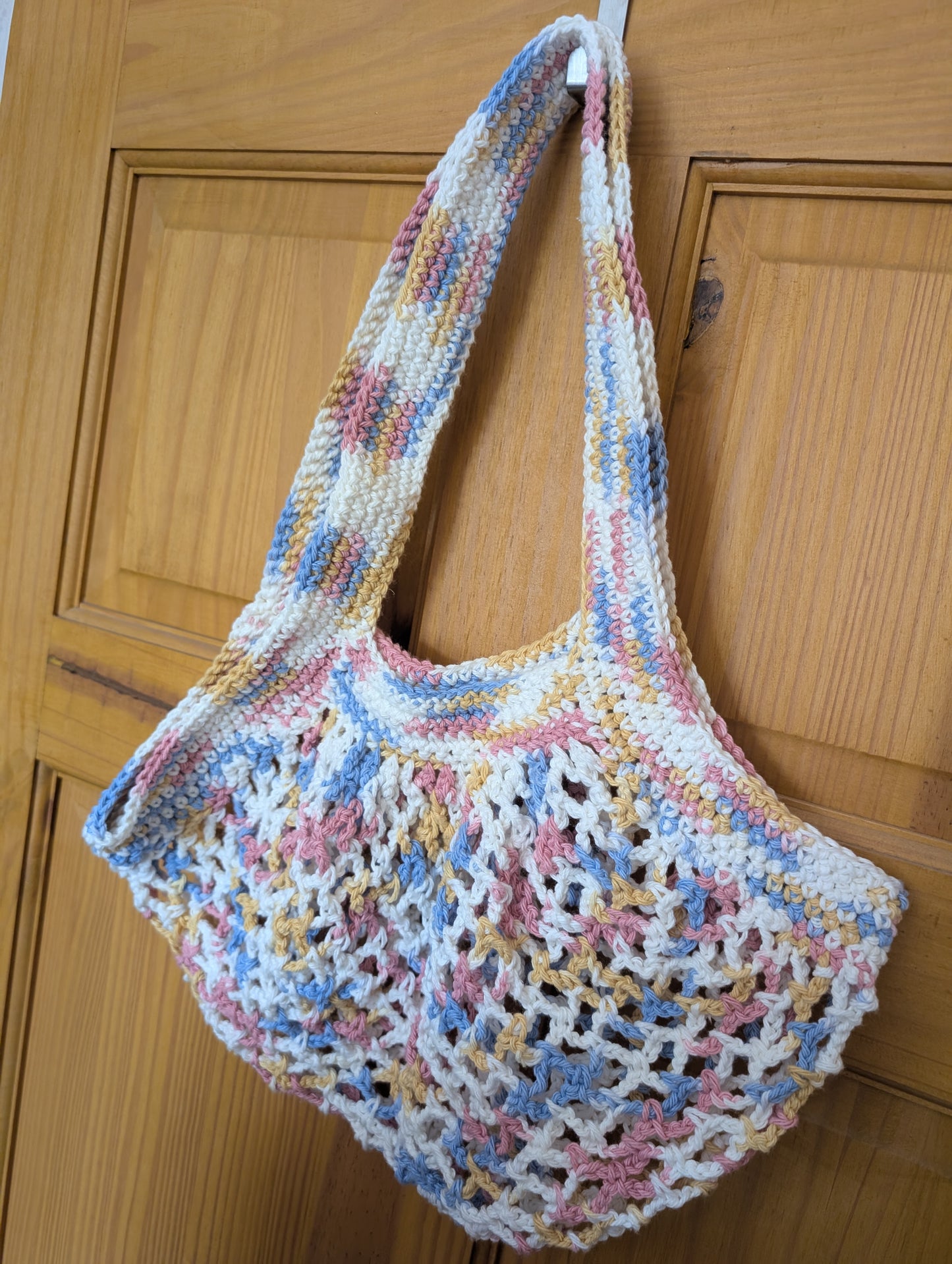 Crochet mesh market bag (small)