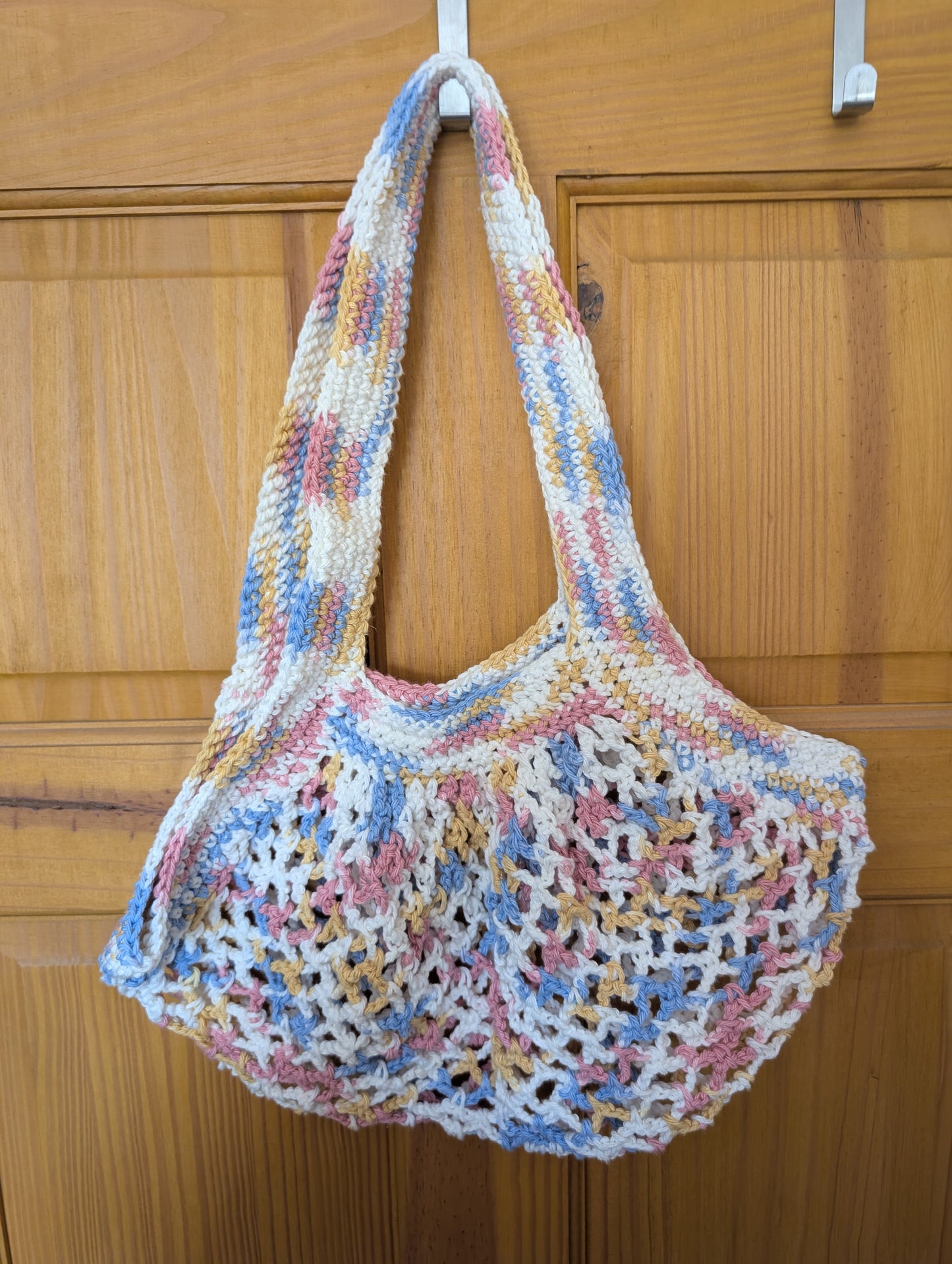 Crochet mesh market bag (small)